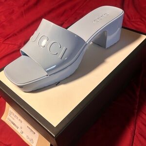 Gucci Rubber Slide Sandal